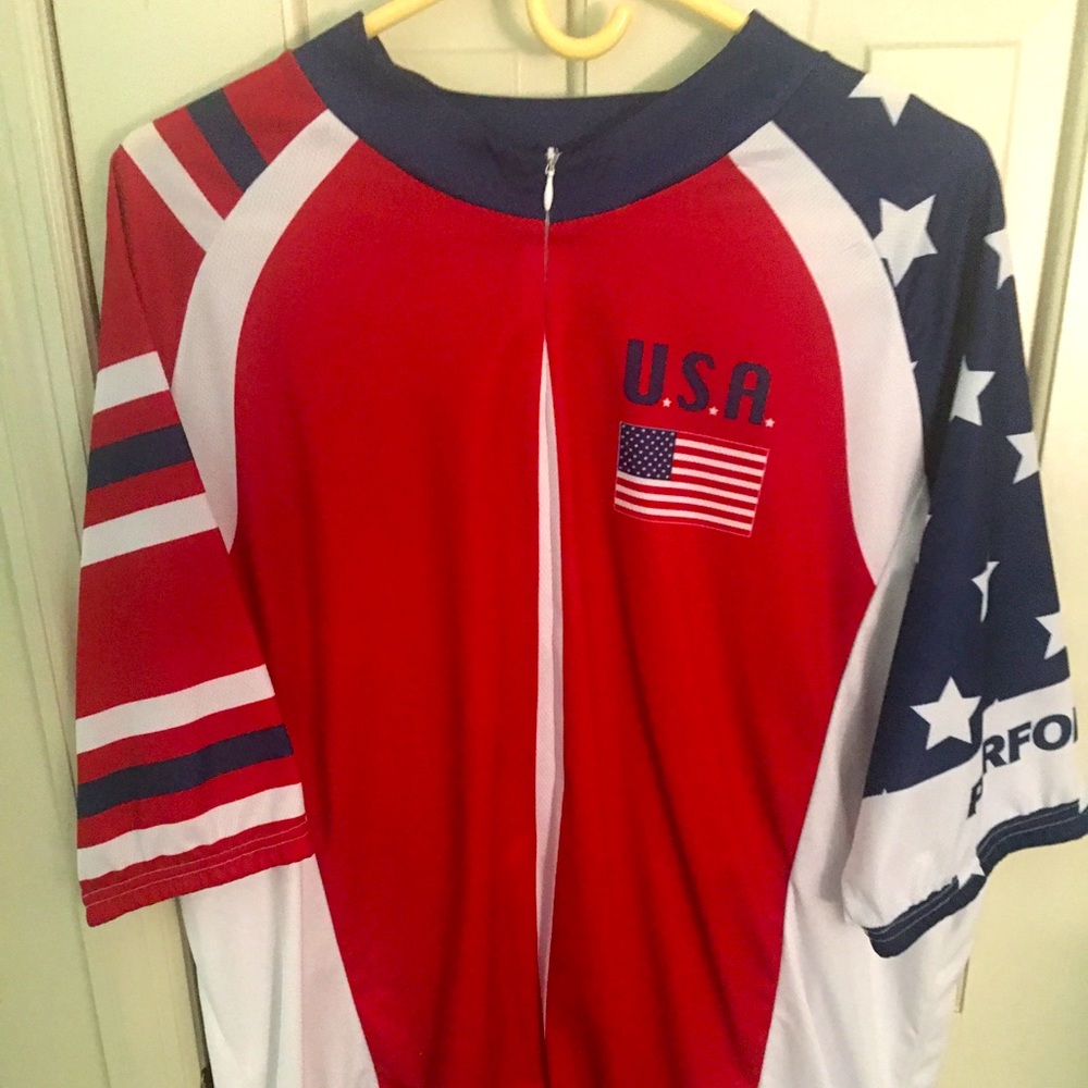 Cycling Jersey, USA, 3XL